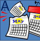AAA Calendar Pad