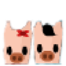 两只小猪
