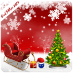 Red Xmas 2015 Live wallpaper