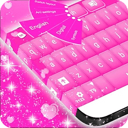 键盘粉色