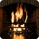 Winter Fireplace Live Wallpape