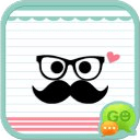 Mister Mustache GO Sms