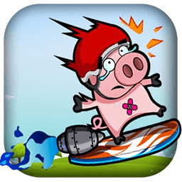 Fun Jetpack Pig