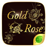 Gold Rose GO Keyboard Theme