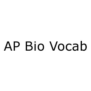 AP Biology Vocab