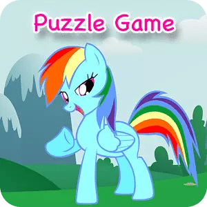 Slide Puzzle Pretty Pony