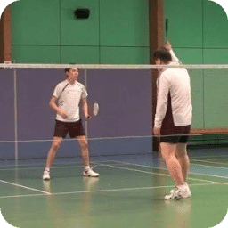 Badminton Doubles Footwork