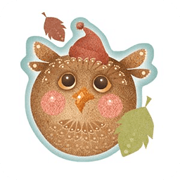 Cute Autumn Owl Free LWP