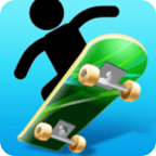 Downhill Skateboard 3D
