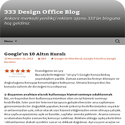 333 Design Office Blog