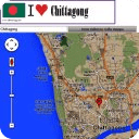 Chittagong map