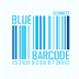 Blue Barcode go launcher theme