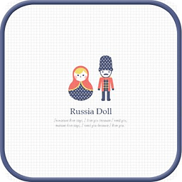 Russian dolls golauncher theme
