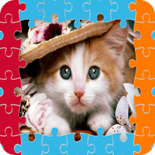 Cat and Kitten Jigsaw Puzzle