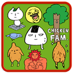 ChiCken Fam Stamp