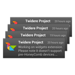 Twidere Home Screen Widgets