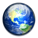 Rotating Earth 3D Wallpaper