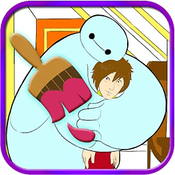 Baymax Coloring Pages