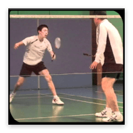 Badminton Doubles Footwo...