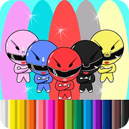 Coloring : Power Rangers...