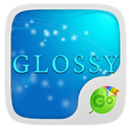 Glossy GO Keyboard Theme