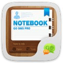 GO SMS PRO NOTEBOOK THEME EX