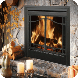 Romantic Fireplace LWP