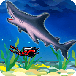 Deadly Hungry Shark