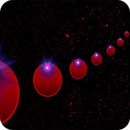 Space Balls-red.Live Wallpaper