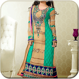 Diwali Fashion Photo Suit Woman
