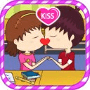 Happy Classroom Kissing