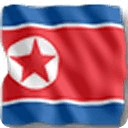 3D Flag North Korea LWP