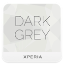 Dark Grey xperia theme