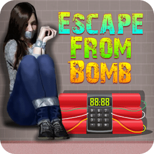Girl Escape from Bomb