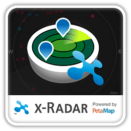 x-Radar Powered by PetaMap