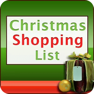 Christmas Shopping List Free