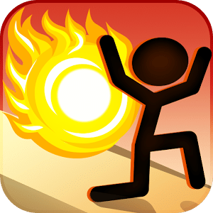 Stickman VS Fireball