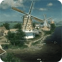 Dutch Windmills live wallpaper