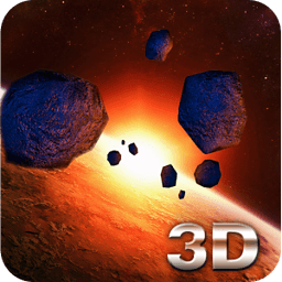 Asteroid Belt 3D Wallpap...