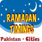 Ramzan Timetable 2014 Pakistan
