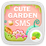 GO SMS Theme CuteGarden