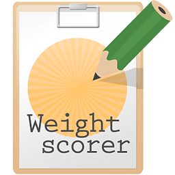 Weight Scoreｒ【ウエィトスコアー】