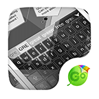 Grey GO Keyboard Theme