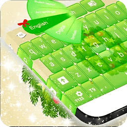 圣诞花环键盘