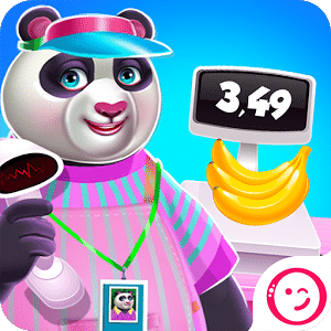 Panda Supermarket Kids Game