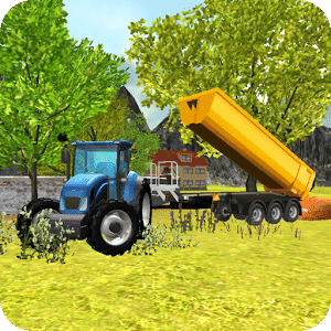 Farm Tractor 3D: Carrots