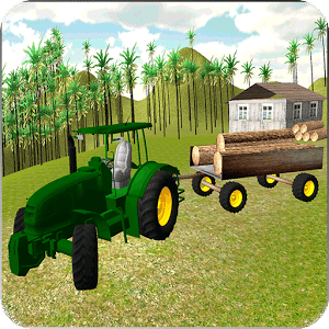Transport Cargo Farm Tractor