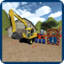 挖掘机模拟器3D：路