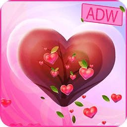 Valentine Heart Theme for ADW