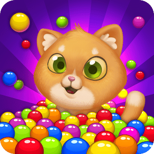 Bubble Shooter Cat